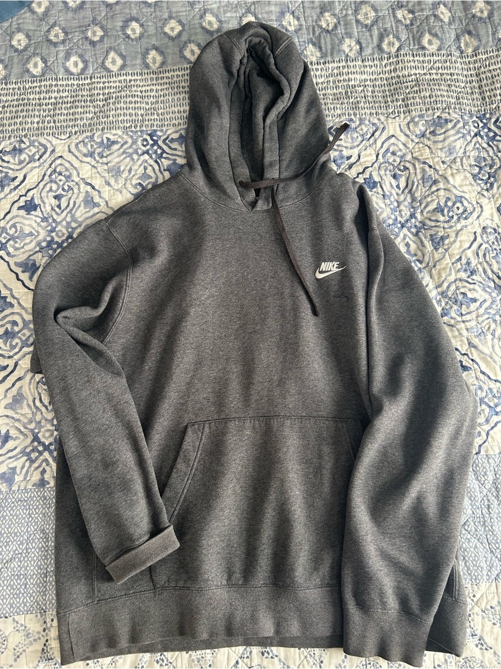 Nike Charcoal Gray Pullover Hoodie
